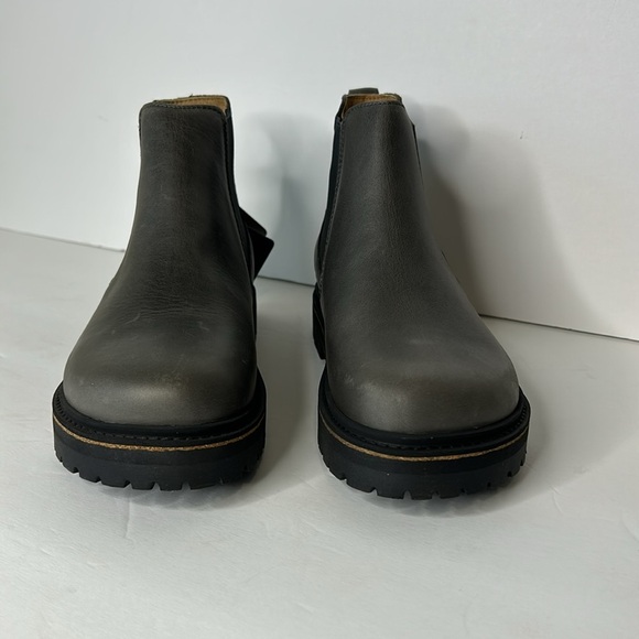 Birkenstock leather Stalon II grey ankle boots New size 39 - Picture 2 of 7